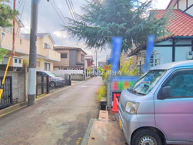 前面道路含む現地