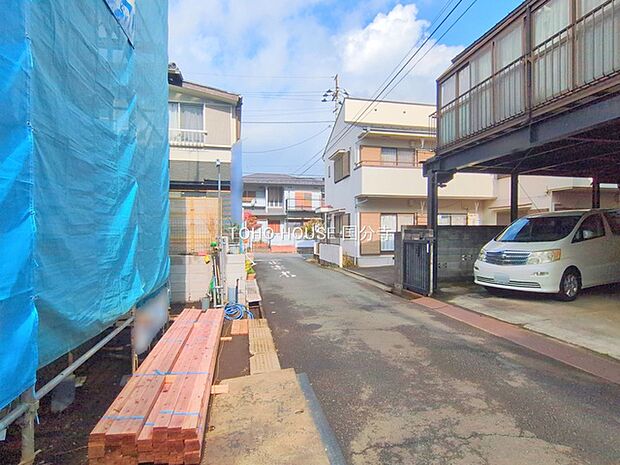 前面道路含む現地