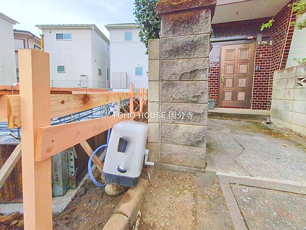 前面道路含む現地