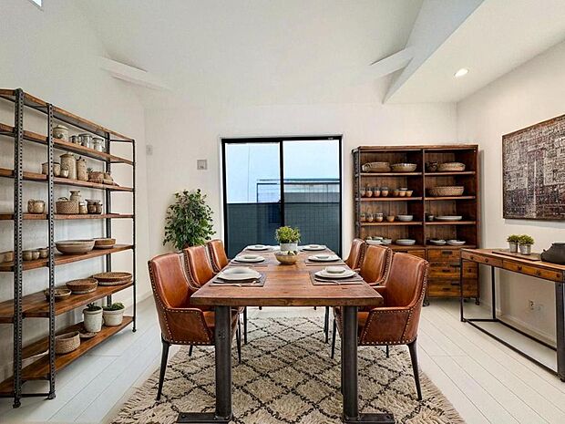 一日の中でも長い時間を過ごす空間です。お好みのインテリアコーディネートをお楽しみください。CG加工済