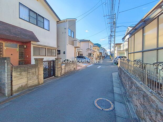 前面道路含む現地