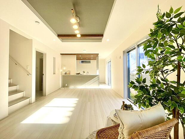 レイアウトを考えやすい間取りです。お好みの家具を配置して、心地よい空間をおつくりください。