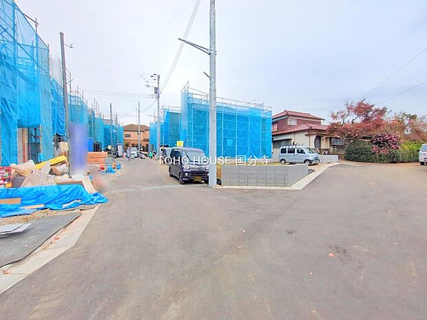 前面道路含む現地