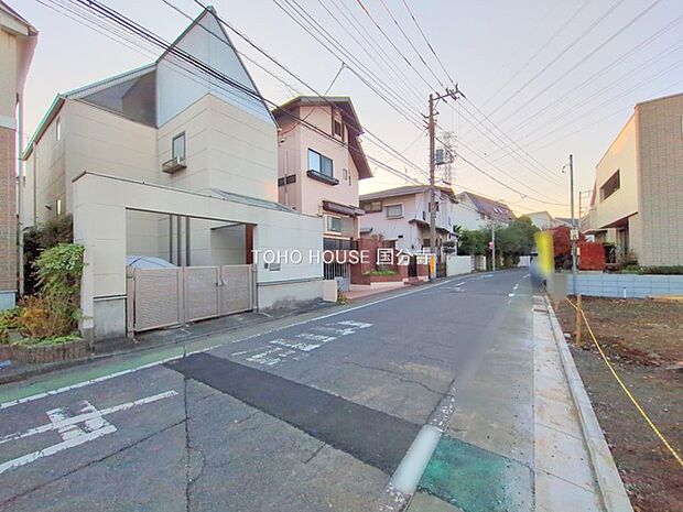 前面道路含む現地