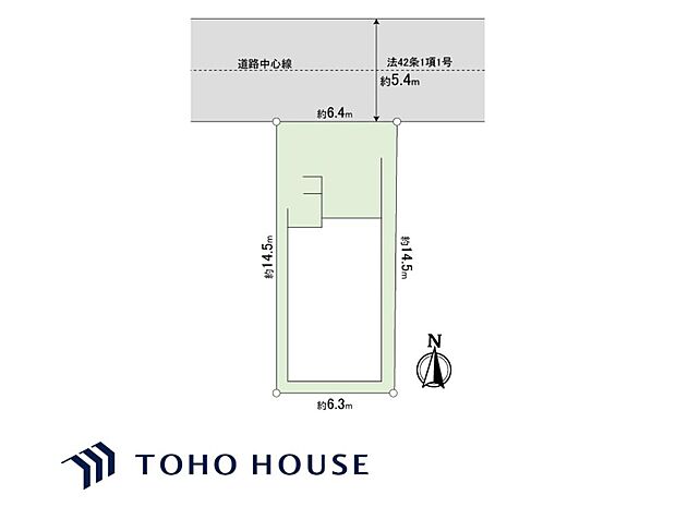 周辺は、低層住宅が建ち並ぶ閑静な住宅街です。緑豊かな住環境で落ち着いた暮らしが叶います。