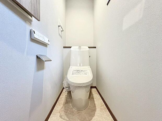 使用後すぐに手を洗うことができ、衛生的なトイレです。