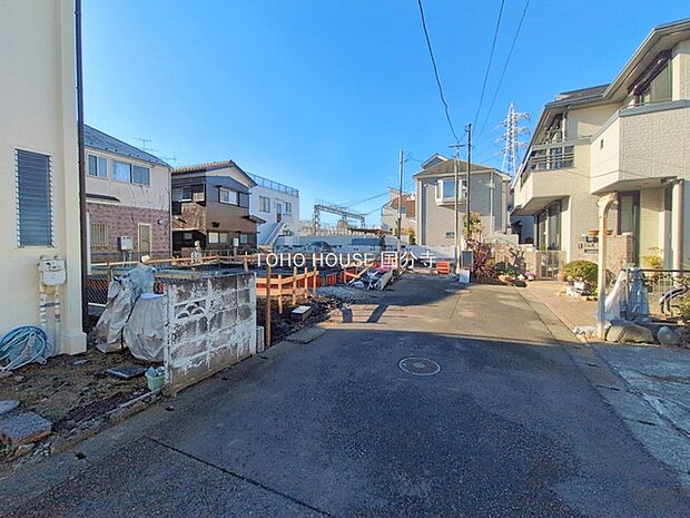 前面道路含む現地