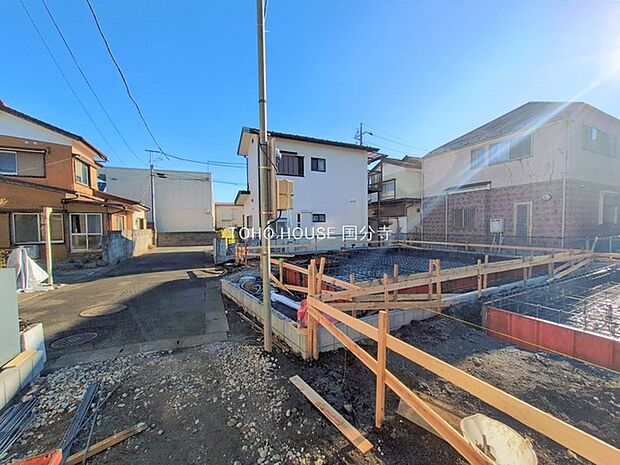 前面道路含む現地