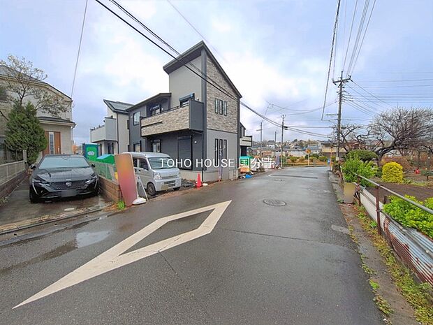 前面道路含む現地