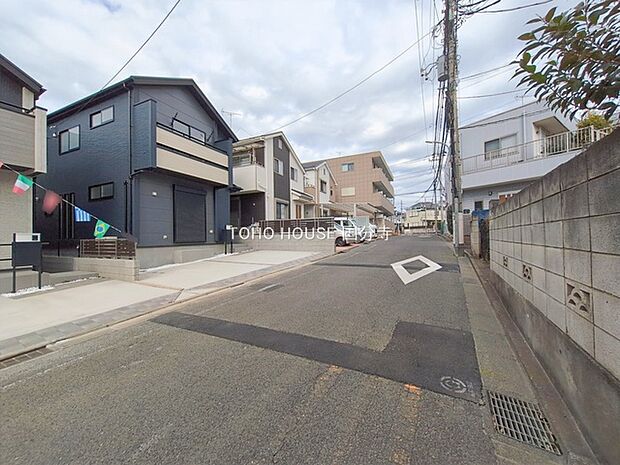 前面道路含む現地