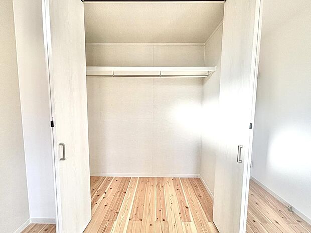 用途別に収納ができ、使いやすく、すっきりと片付いた住まいが実現します。