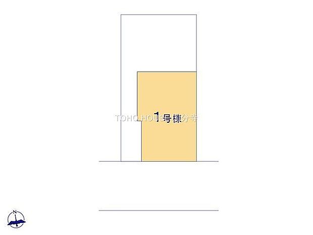 南側が道路に面し、住まいに明るい陽光が注ぎます。見通しが良く、お車の出入庫や歩行の際も安心です。