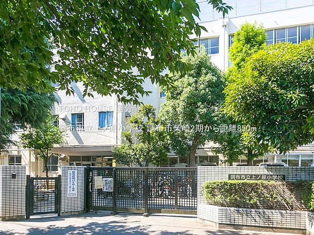 調布市立上ノ原小学校 850m