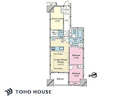 間取図画像 2SLDK