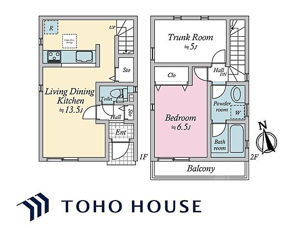 日当たりや通風、使い勝手などを考慮された間取りです。仕様などの詳細はお問い合わせください。