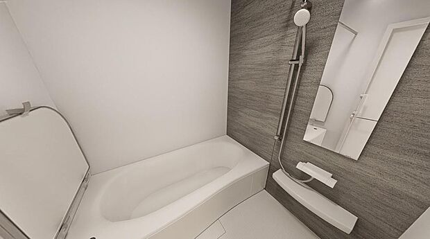 （同仕様）清潔感あるバスルーム。ゆっくりと湯船に浸かり、一日の疲れを癒やしていただけます。