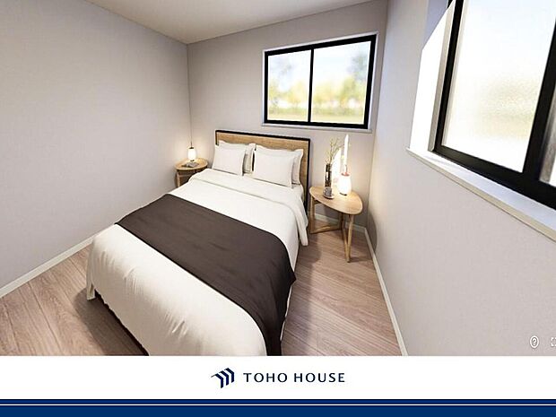 (同仕様)生活スタイルに合わせて、お子様部屋、寝室、テレワーク室など様々な用途で使用できます。