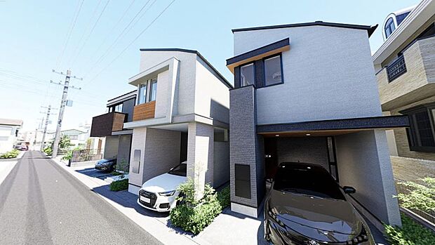 完成予想をイメージしたパースとなっております。実際の完成とは異なる場合があります。