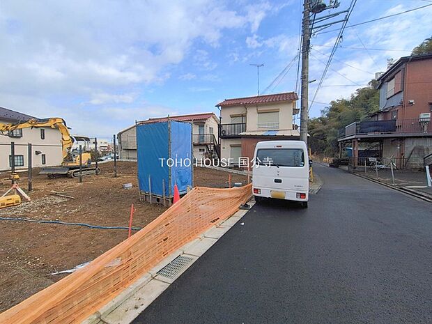 前面道路含む現地