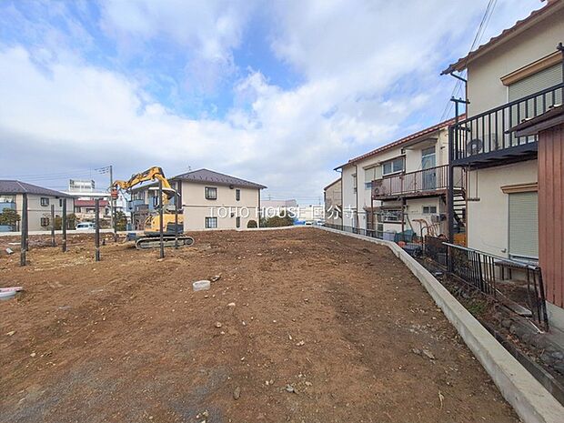 前面道路含む現地