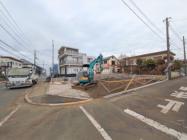 前面道路含む現地