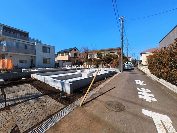 前面道路含む現地