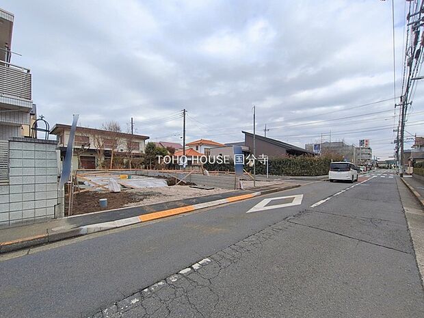 前面道路含む現地