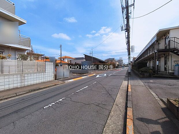 前面道路含む現地