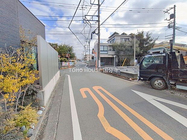 前面道路含む現地