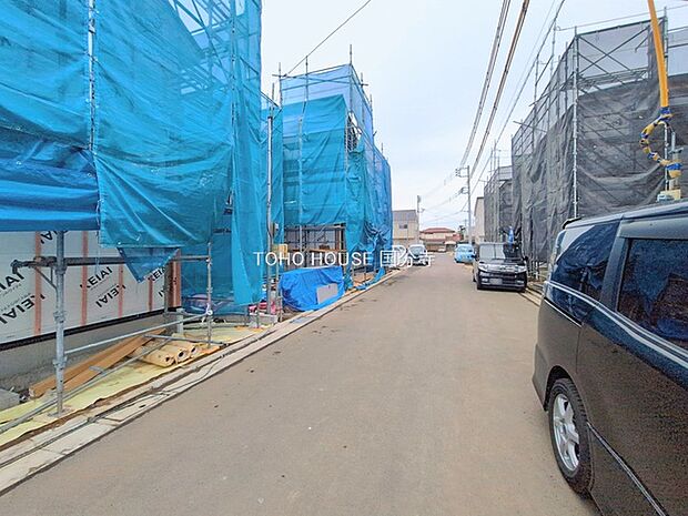 前面道路含む現地