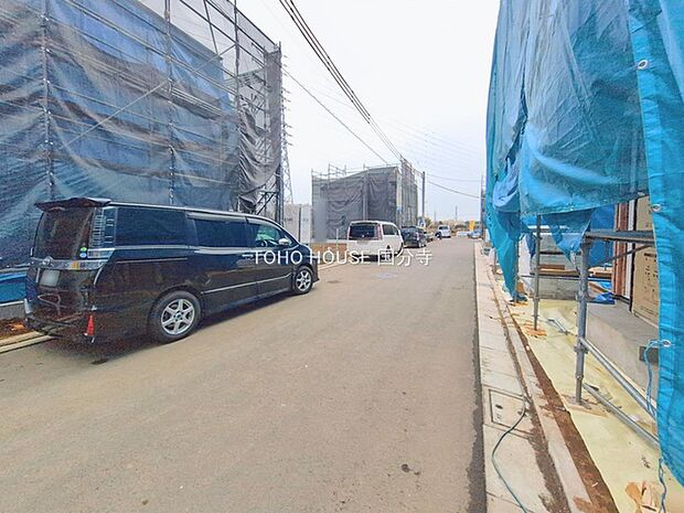 前面道路含む現地