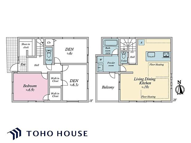 2階リビングのため、外からの視線が気にならずに、ゆったりと家族団らんのひと時が過ごせます。
