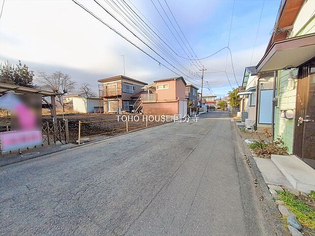 前面道路含む現地