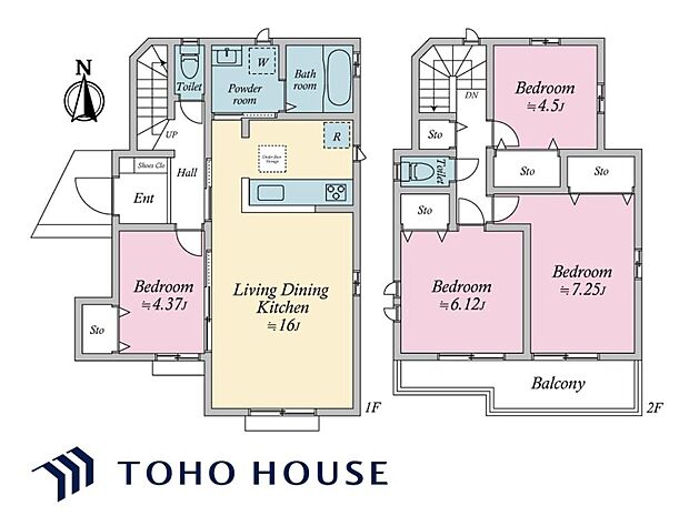 キッチンからLDを見渡すことができる間取りのため、お子様がいらっしゃるご家庭におすすめです。