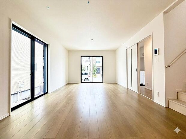 リビング階段のため、ご家族が顔を合わせやすく、コミュニケーションを取る機会が増えそうです。