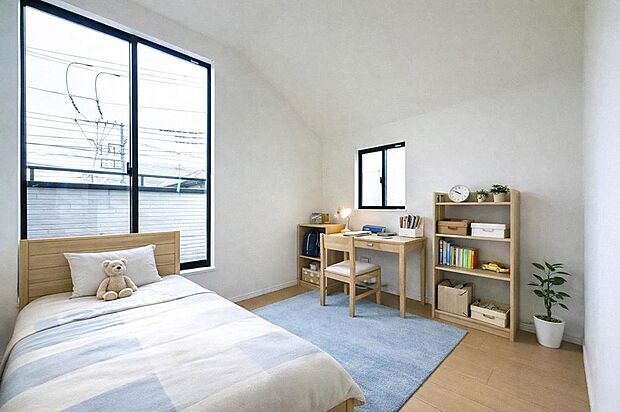 様々なテイストのインテリアと相性の良い、シンプルな内装です。CG加工済み