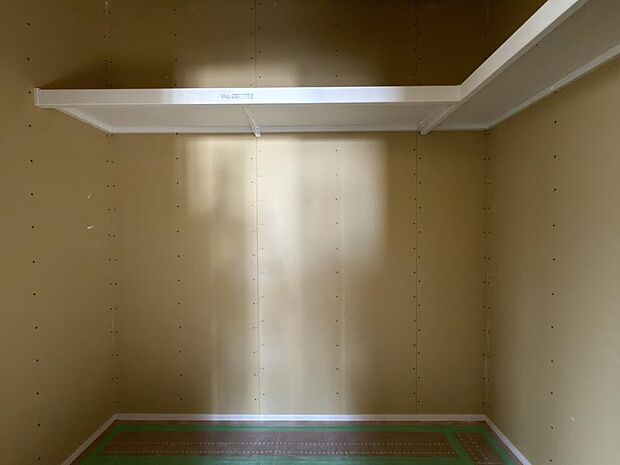 WICは広さにゆとりがあり、収納家具の配置も可能。住空間を広々とお使いいただけます。