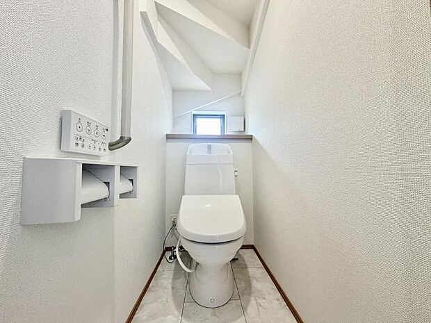 使用後すぐに手を洗うことができ、衛生的なトイレです。