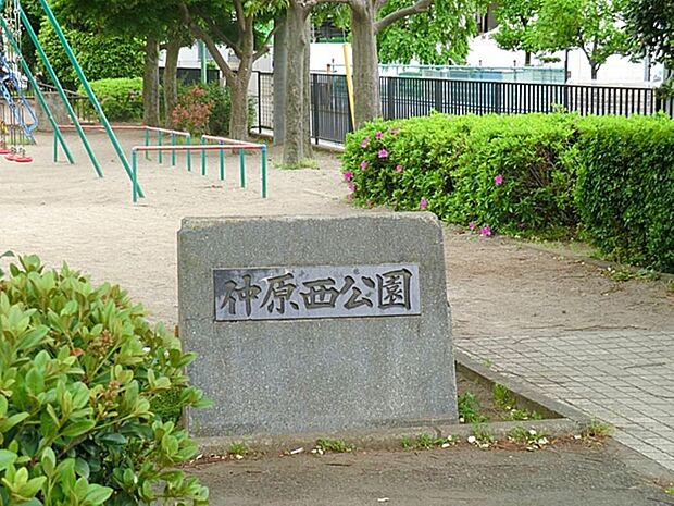 仲原西公園まで約557m