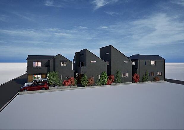 (完成予想図/外観)新生活までの準備、スケジュールなども、しっかりサポートさせていただきます。