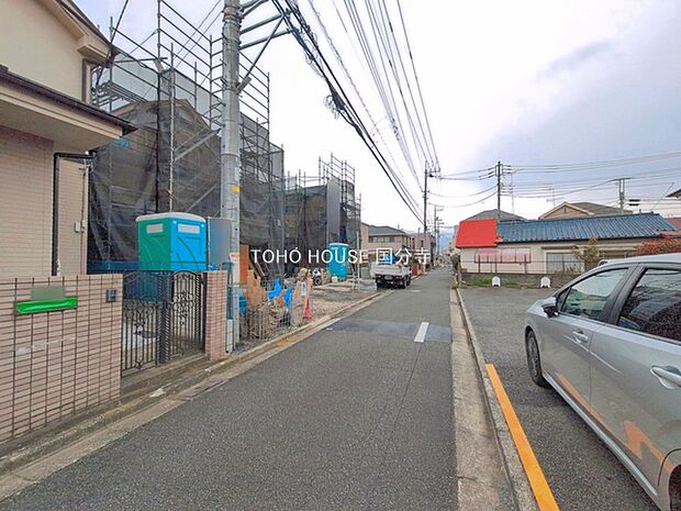 前面道路含む現地