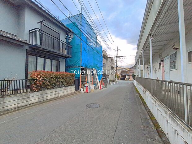 前面道路含む現地