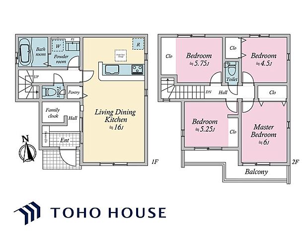 キッチンからLDを見渡すことができる間取りのため、お子様がいらっしゃるご家庭におすすめです。