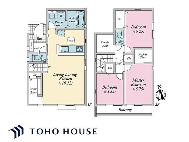 広々としたリビングは、友人を招いてのホームパーティーを開催するにも十分なゆとりの空間です。