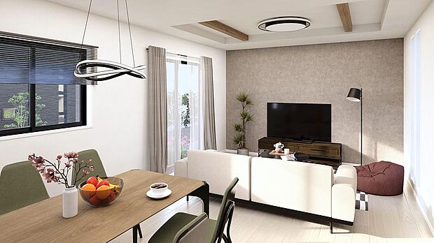 (完成予想図/内観)ご購入~お引越しまでの流れや、資金計画についてなど、何でもお尋ねください。