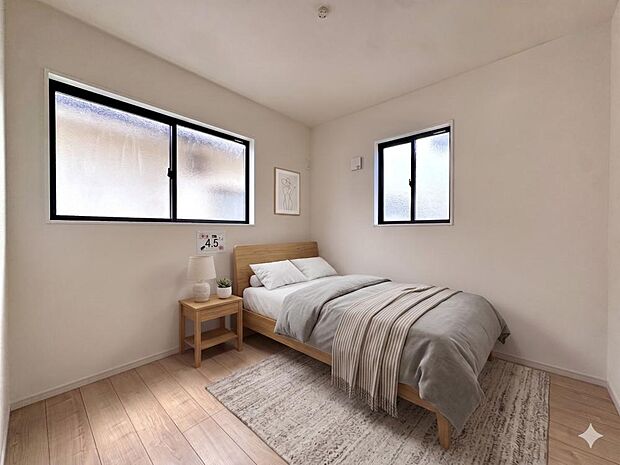 テレワークなどの作業部屋や家事室、子供部屋としても便利なお部屋です。※CG加工有り