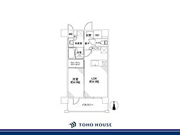 プレシス秋津ステーションフロント 1LDKの間取図画像