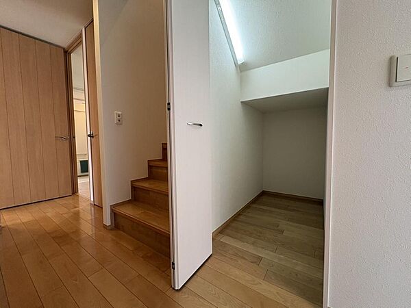 収納スペース付きで、生活感の出やすい場所もすっきり片付きそうです。