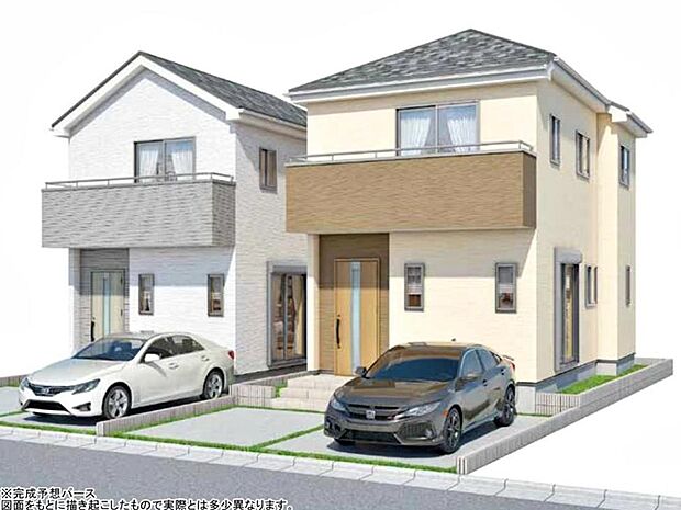(完成予想図/外観)不動産の基礎知識や住宅ローンに関する事も、現地と併せてご案内可能です。