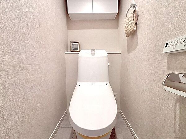 使用後すぐに手を洗うことができ、衛生的なトイレです。